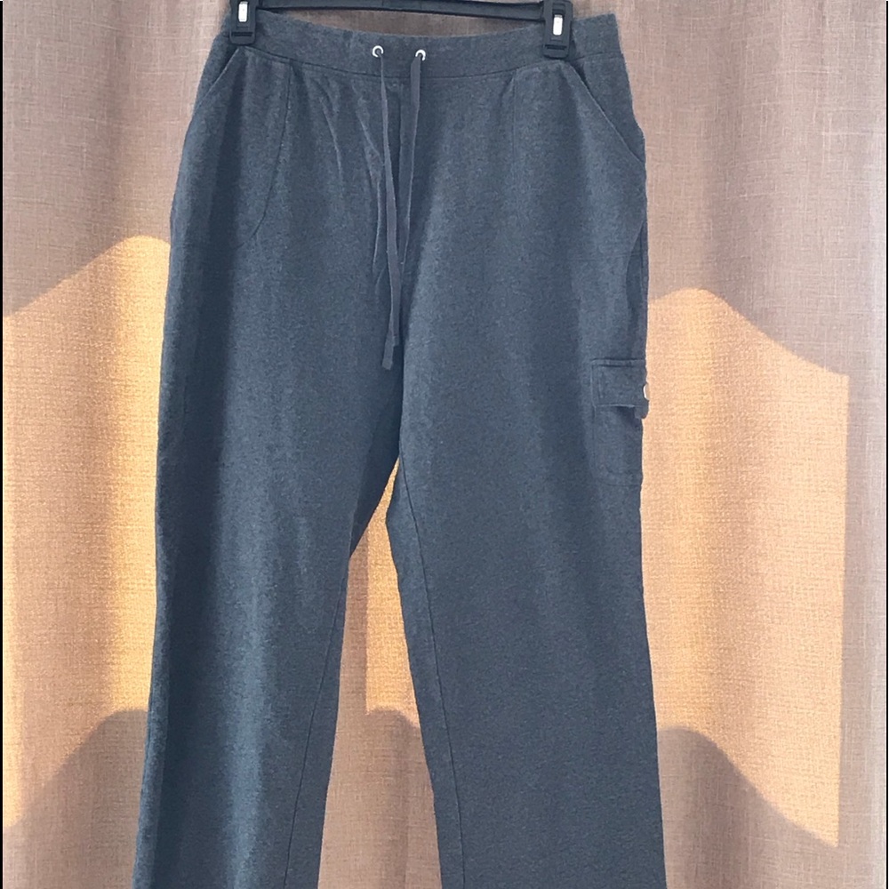 Grey sweatpants